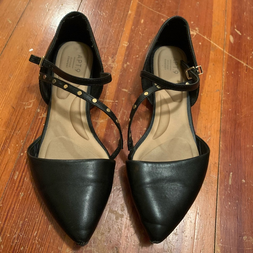 Black flats